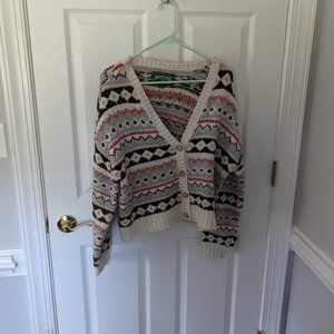 American Eagle Crop Sweater Medium